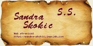 Sandra Skokić vizit kartica